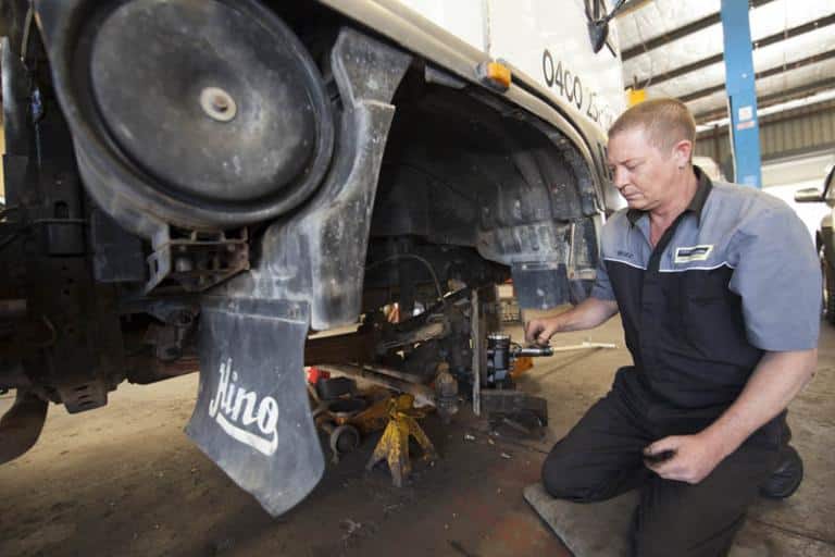 car service repair of brake hydraulics